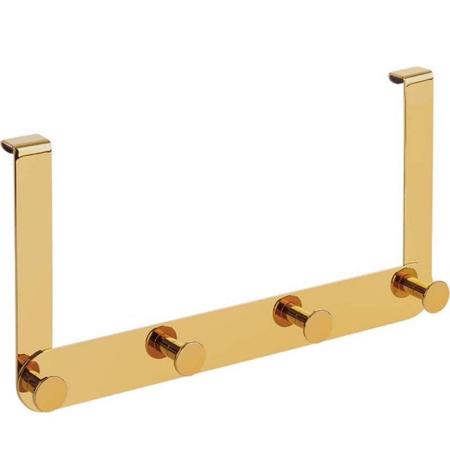 LAVEO Wieszak poczwórny MIRI na kabinę prysznicową złoty ALM_G15S