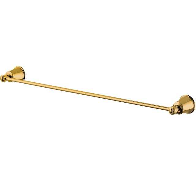 OMNIRES Wieszak ART LINE na ręcznik 65 cm złoty połysk AL53216GL