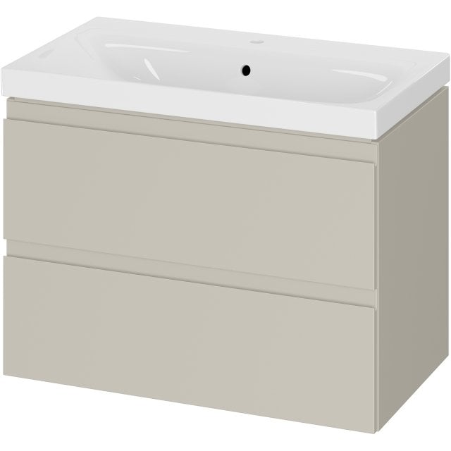 CERSANIT Szafka z umywalką MODUO 80 kaszmir do samodzielnego montażu