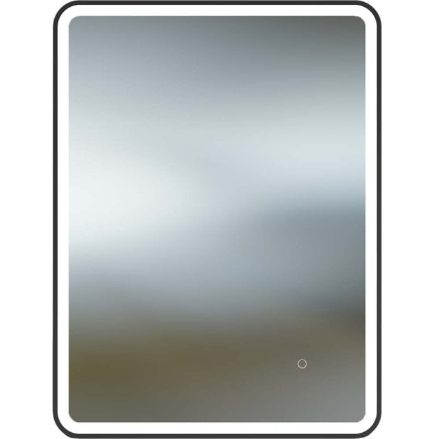 Lustro prostokątne LED NEBULA 60x80 z włącznikiem dotykowym z ramą cz