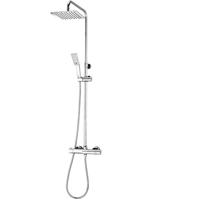 OMNIRES Kolumna prysznicowa Y z baterią termostatyczną chrom połysk Y