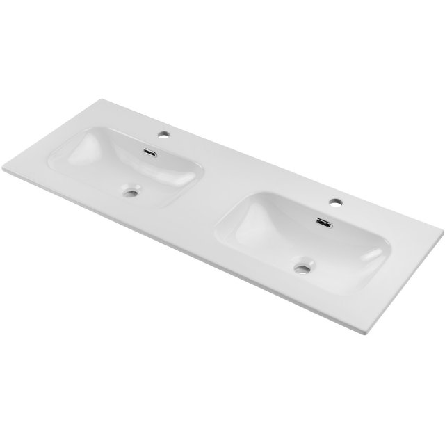 COMAD Umywalka podwójna meblowa FLY 120 cm E-8073-120D