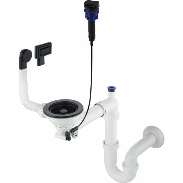 DEANTE Syfon do zlewozmywaka granitowego 1-komorowego SPACE-SAVER ZXY