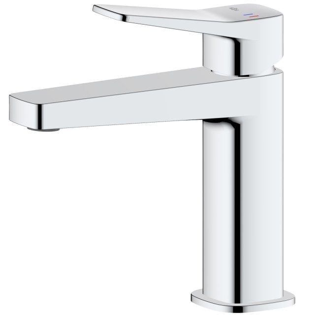 KFA Bateria umywalkowa MALAGA stojąca ze spustem typu klik-klak chrom