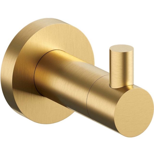 OMNIRES Wieszak na ręcznik MODERN PROJECT pojedynczy złoto szczotkowa