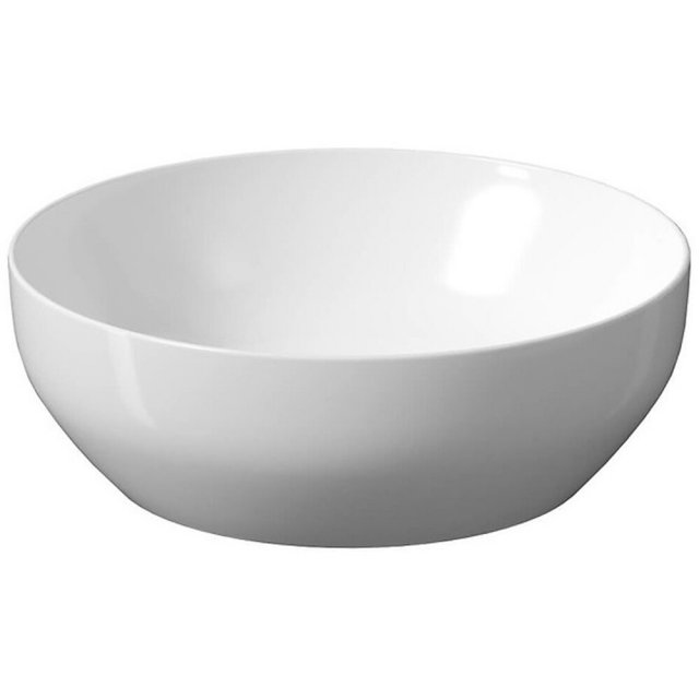 Umywalka nablatowa okrągła LARGA 40x40 z logo K677-001-PT