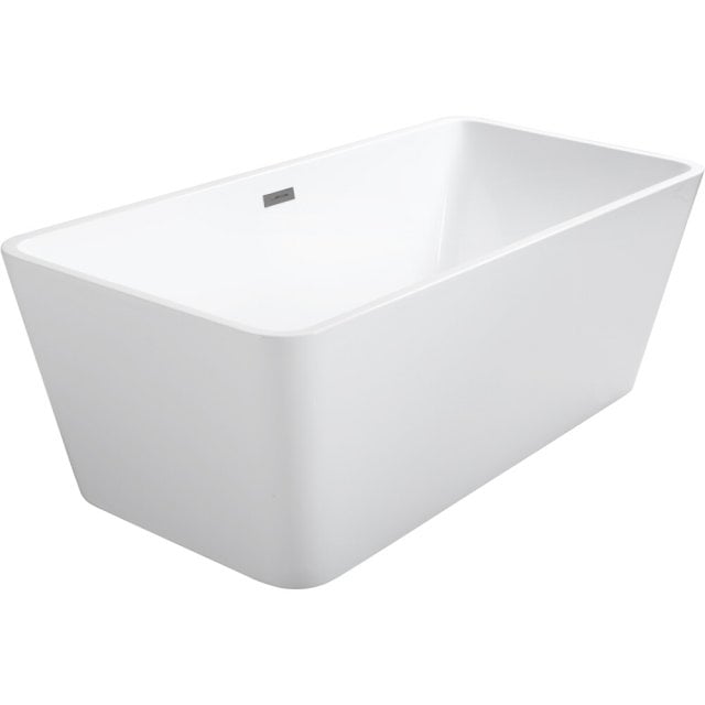 BESCO Wanna wolnostojąca EVITA 160x80 maskownica syfonu z przelewem g