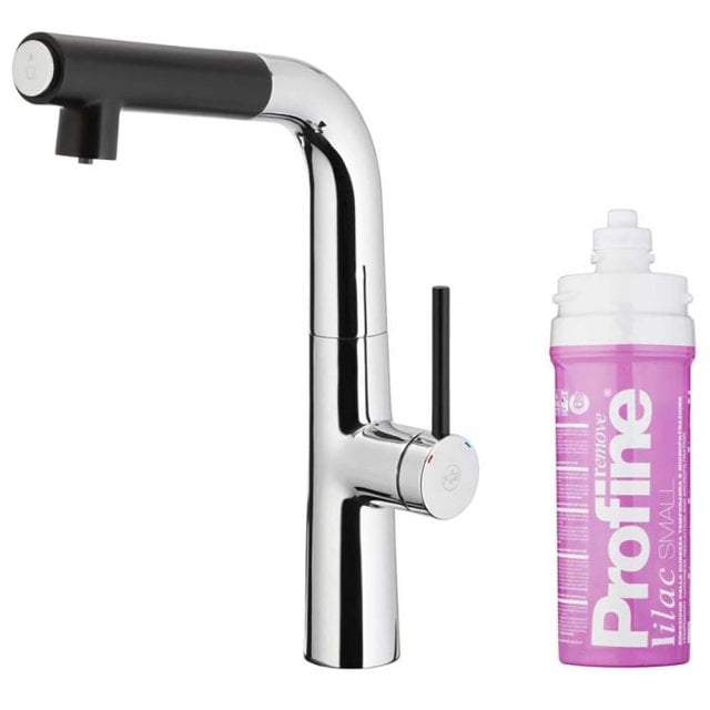 KFA Bateria kuchenna MUNGO z filtrem Profine Lilac S chrom/czarna 673