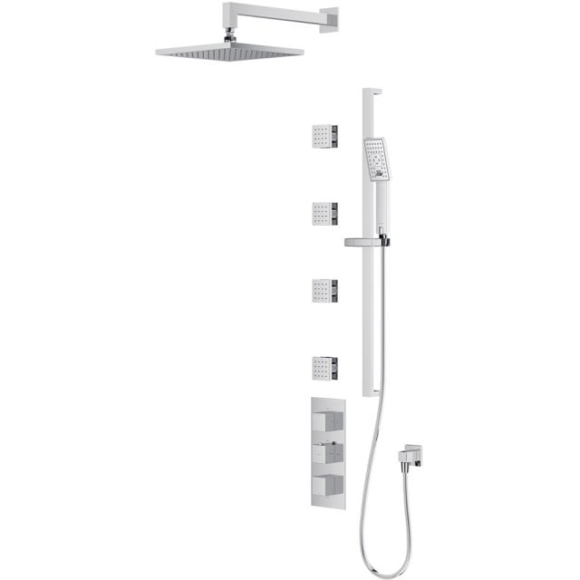 OMNIRES System prysznicowy FRESH podtynkowy chrom połysk SYSFR12XCR