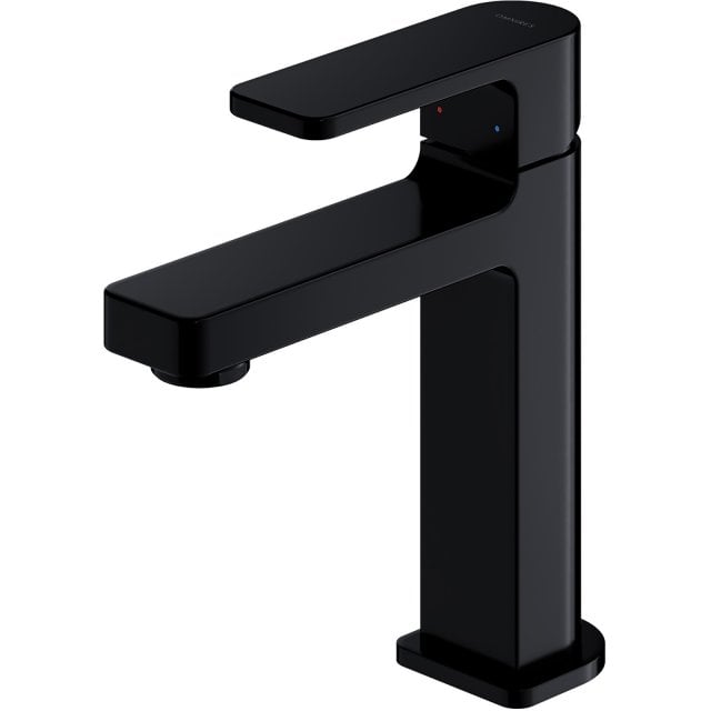 OMNIRES Bateria umywalkowa BARETTI stojąca czarny mat BA7810BL