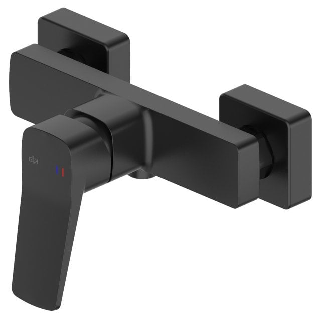 KFA Bateria prysznicowa MALAGA ścienna czarna 4526-010-81