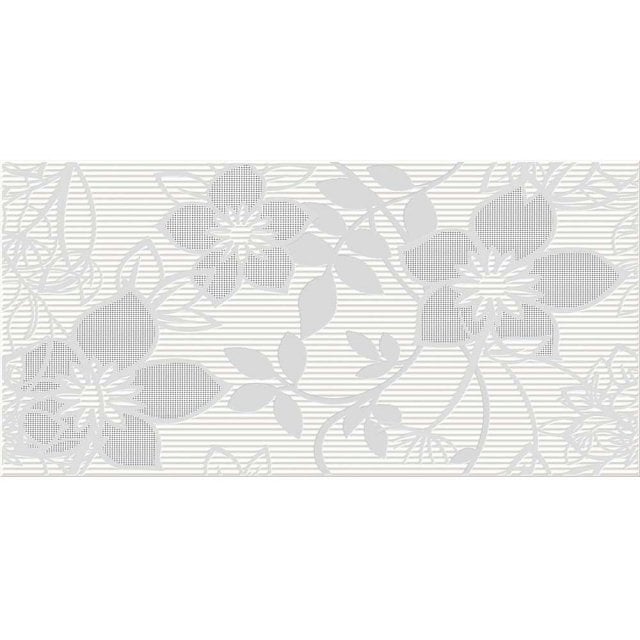 Płytka ścienna inserto CALVANO grey glossy 29,7x60 gat. I