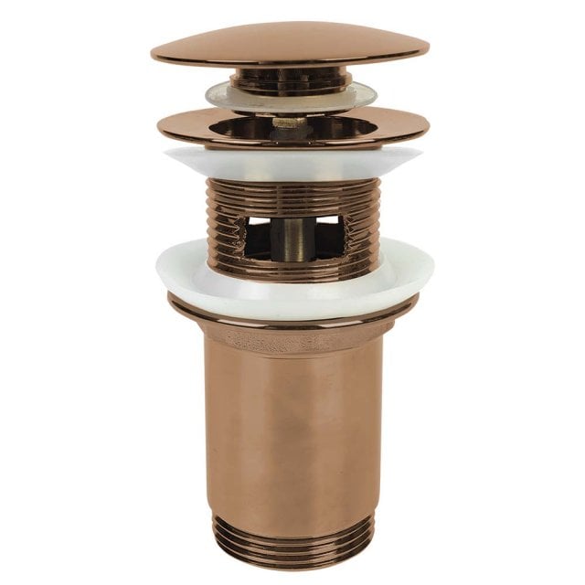 LAVEO Korek uniwersalny klik-klak różowe złoto CKK_82R3