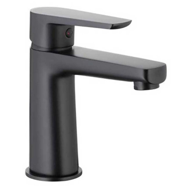 KFA Bateria umywalkowa stojąca NARVA click-clack czarna 5222-815-81