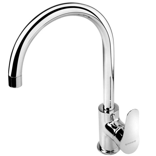 KFA Bateria kuchenna stojąca LEONIT z obrotową wylewką, uchwyt boczny