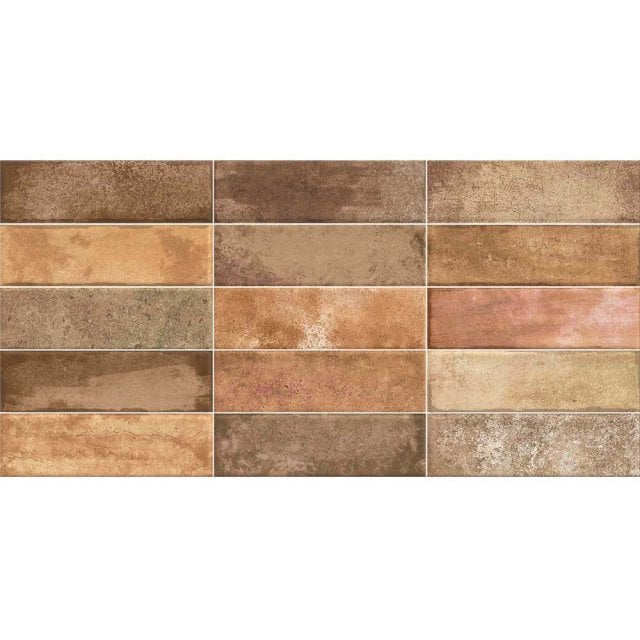 Płytka ścienna TUZZI brown glossy 29,7x60 gat. II