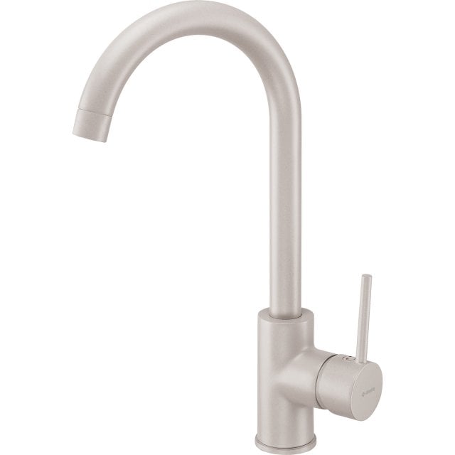 DEANTE Bateria kuchenna stojąca NEMEZJA beżowy z wylewką "U