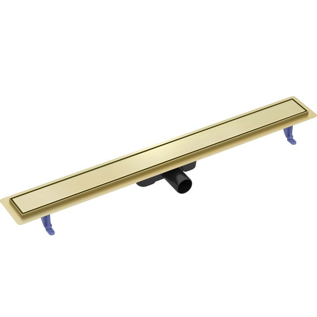 CERSANIT Odpływ liniowy TAKO 90 z rusztem dwustronnym złoty mat S204-