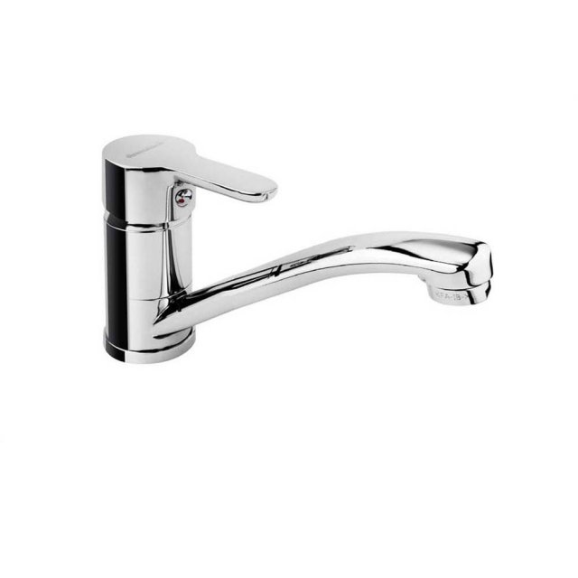 KFA Bateria kuchenna stojąca GRANAT z obrotową wylewką chrom 5523-915