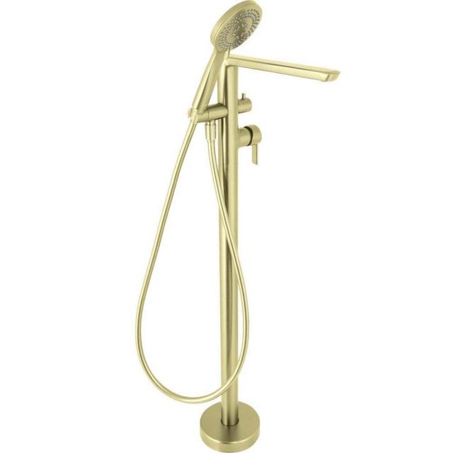 DEANTE Bateria wannowa wolnostojąca ARNIKA z zestawem prysznicowym BQ