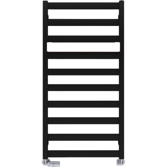 TERMA Grzejnik łazienkowy VIVO 115x50 czarny mat WGVOV115050-K9M5ZS