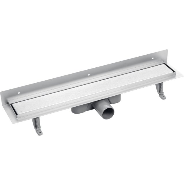 LAVEO Odpływ liniowy przyścienny BASSO 100 cm inox COB_211D