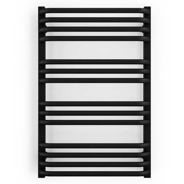 TERMA Grzejnik łazienkowy ALEX 76x50 czarny WGALE076050K9M5SX