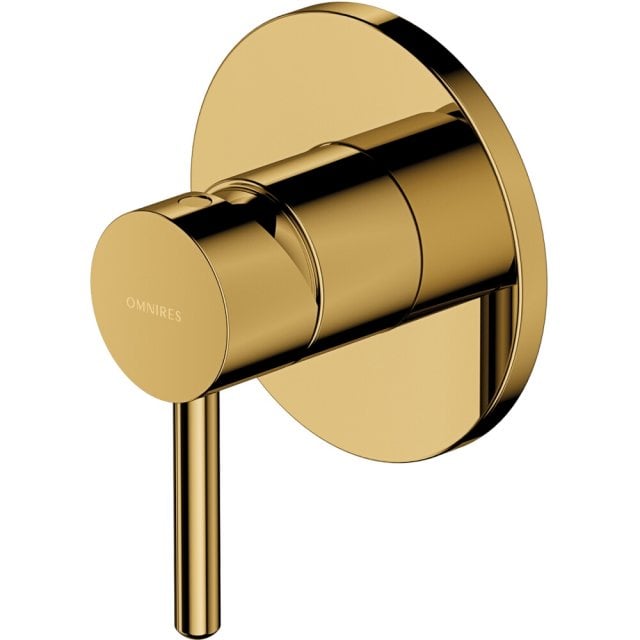 OMNIRES Bateria prysznicowa Y podtynkowa złota połysk Y1245GL