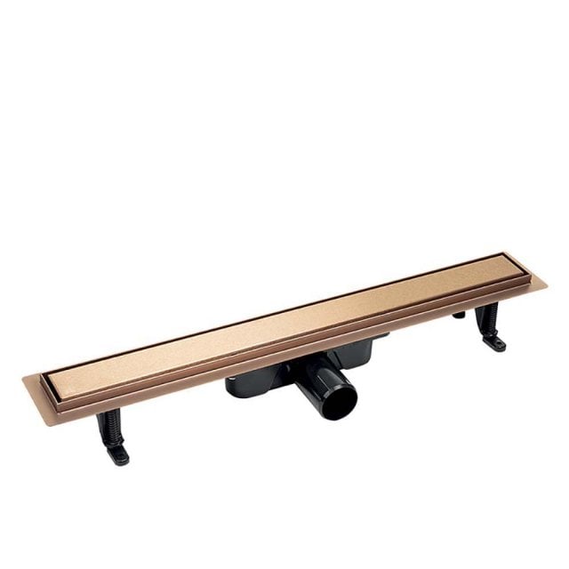 LAVEO Odpływ liniowy BASSO 50 cm odwracalny miedź COB_850D