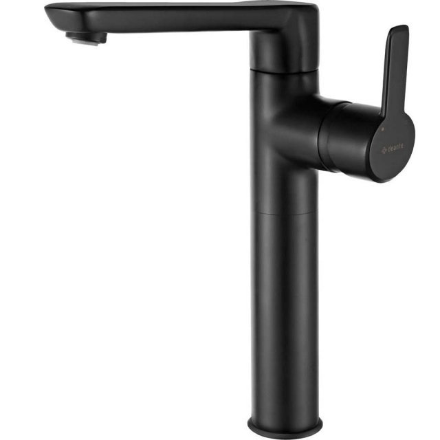 DEANTE Bateria umywalkowa ARNIKA wysoka czarna BQA_N20K