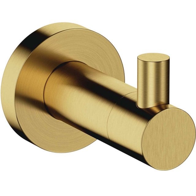 OMNIRES Wieszak na ręcznik MODERN PROJECT pojedynczy mosiądz szczotko