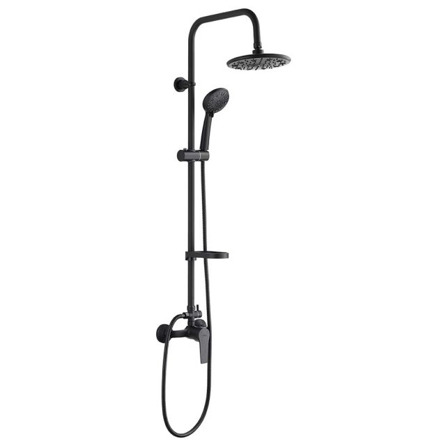 KUCHINOX Deszczownica ENNA z baterią prysznicową czarna PKE_70KX