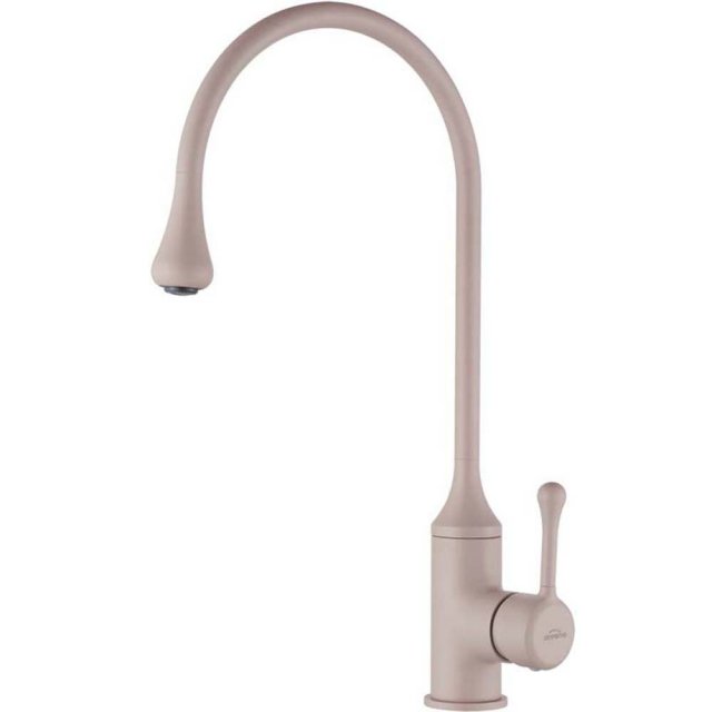 INVENA Bateria kuchenna stojąca PINGO z obrotową wylewką beżowa BZ-55