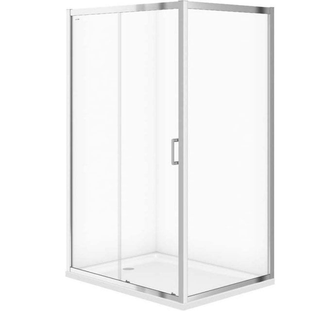 CERSANIT Kabina prysznicowa prostokątna ARTECO 120x90 z brodzikiem TA