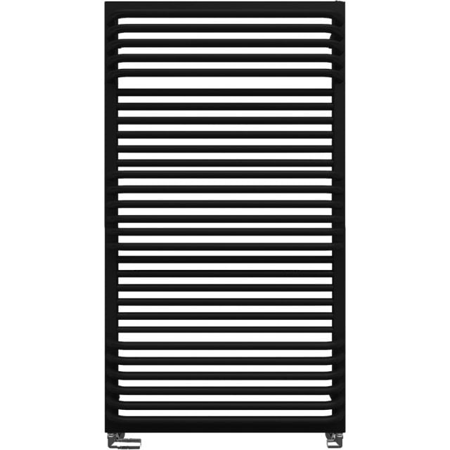 TERMA Grzejnik łazienkowy POC 2 124x50 czarny mat WGZUL124050-K9M5ZS