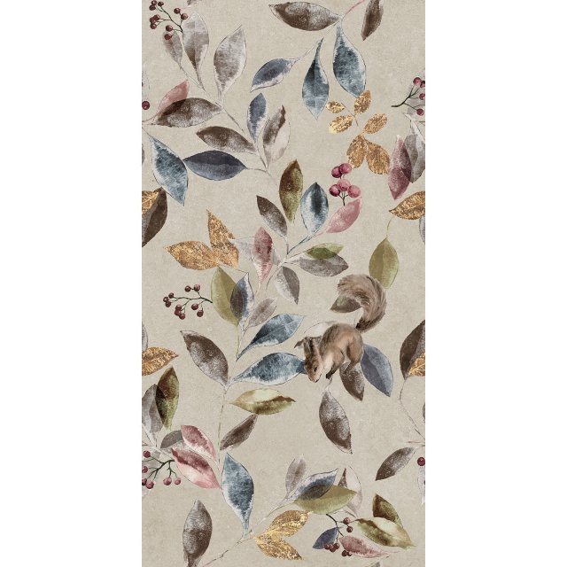 Gres szkliwiony włoski Cotto Petrus WALLPAPER QUEEN VICTORIA mat 60x1