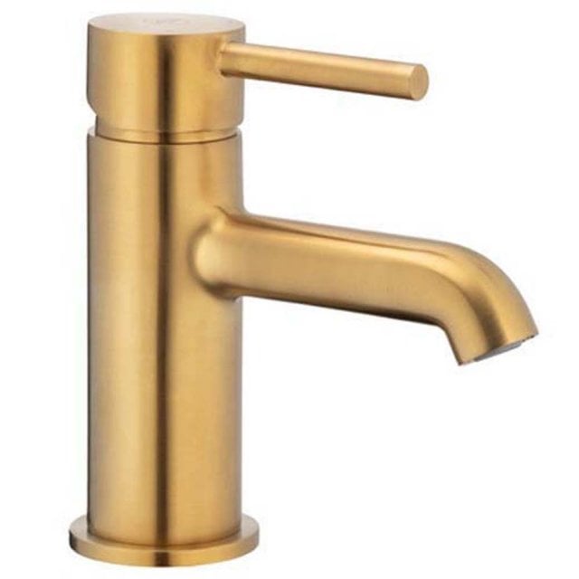 KFA Bateria umywalkowa stojąca MOZA złota click-clack 5032-815-31