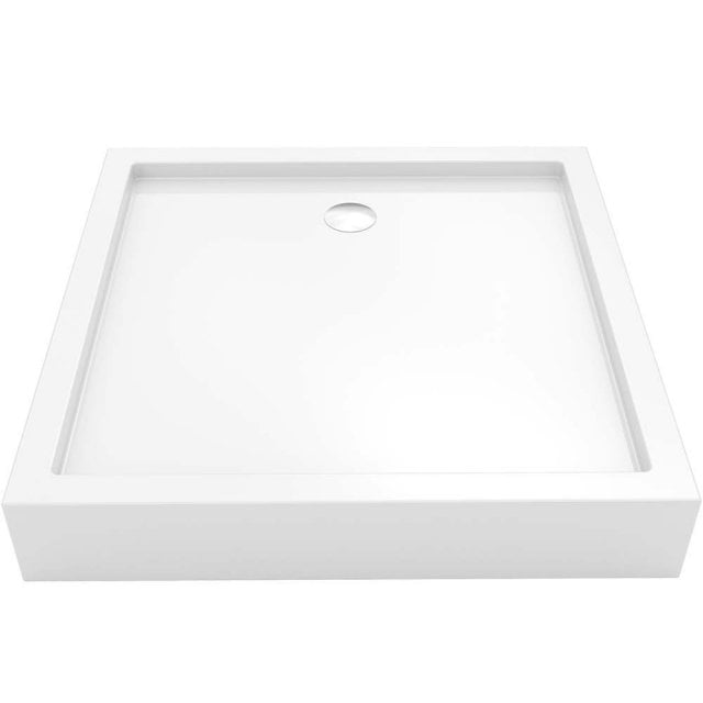 Brodzik kwadratowy MARELLE 80x15,5 biały TER-0090