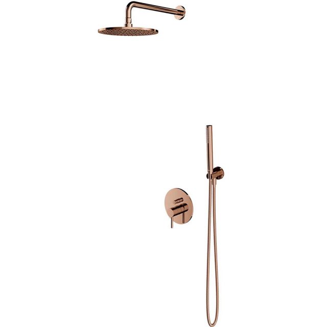 OMNIRES System prysznicowy Y podtynkowy miedź połysk SYSY35CP