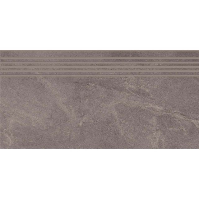 Gres szkliwiony stopnica MARENGO grey mat 8mm 29,8x59,8 gat. I