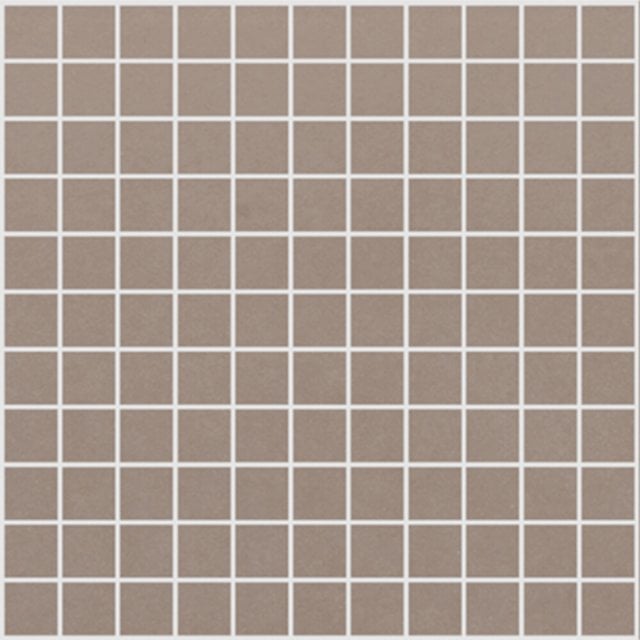 Gres szkliwiony mozaika RAFFI brown dune clay mat 30x30 gat. I