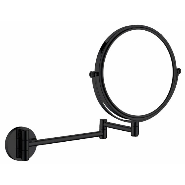DEANTE Lusterko kosmetyczne ROUND nero na ruchomym ramieniu dwustronn
