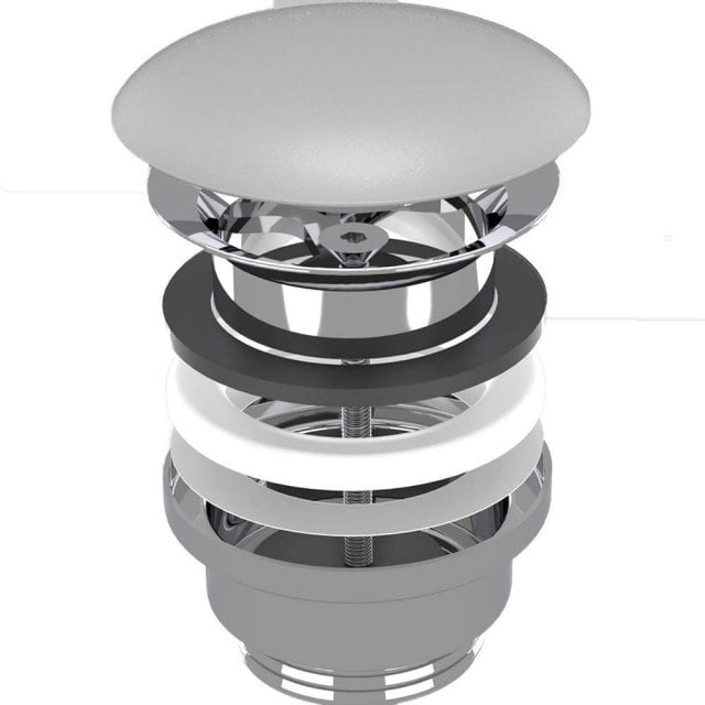 SDR CERAMICHE Korek umywalkowy GRIGIO G.PIL