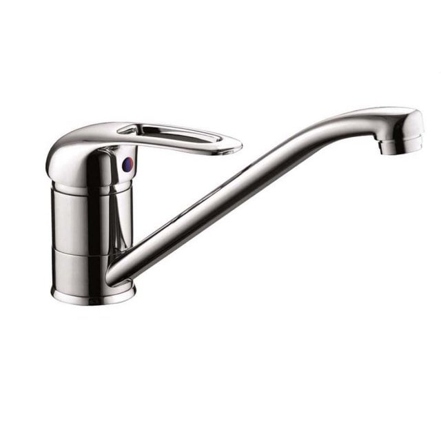 KFA Bateria kuchenna stojąca ALBIT z obrotową wylewką chrom 4603-815-