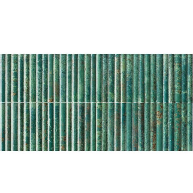 Płytka ścienna hiszpańska Mainzu LUGANO SMERALDO błyszcząca 15x30 gat