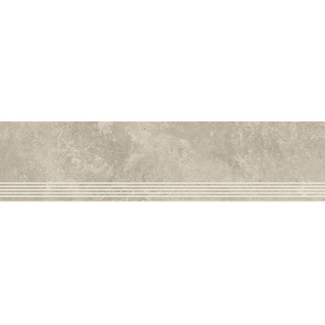 Gres szkliwiony stopnica CANDY cream mat 29,8x119,8 #564 gat. I