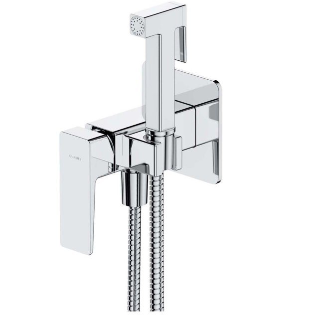 OMNIRES System bidetowy podtynkowy PARMA chrom połysk SYSPMBI2CR