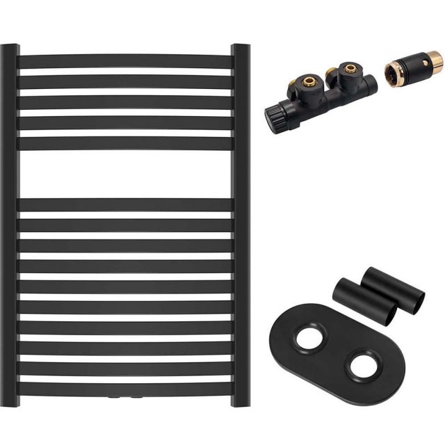 INVENA Grzejnik łazienkowy PROV 80x54 zes. DUOPLEX maskownica podw. c