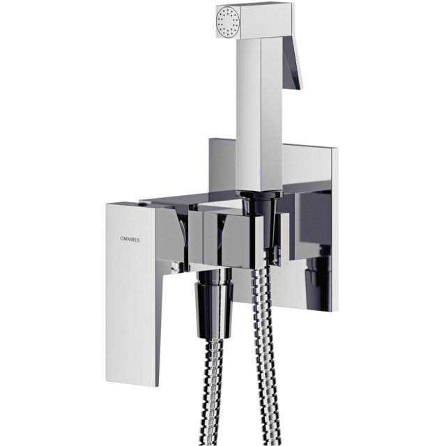 OMNIRES System bidetowy FRESH podtynkowy chrom połysk SYSFRBI2CR