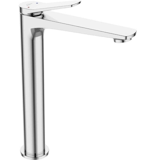 INVENA Bateria umywalkowa stojąca ALONIA wysoka z korkiem click-clack